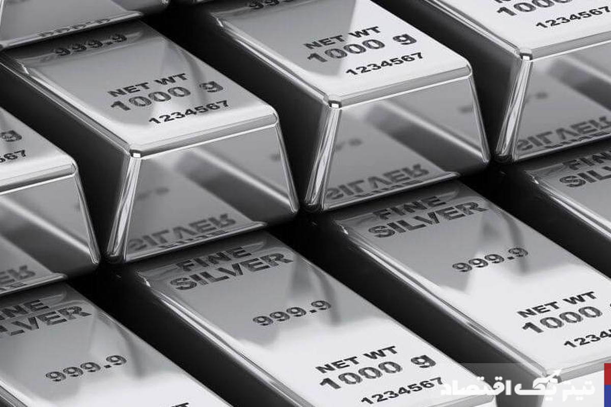 قیمت نقره امروز یکشنبه ۱۸ خرداد ۱۴۰۴