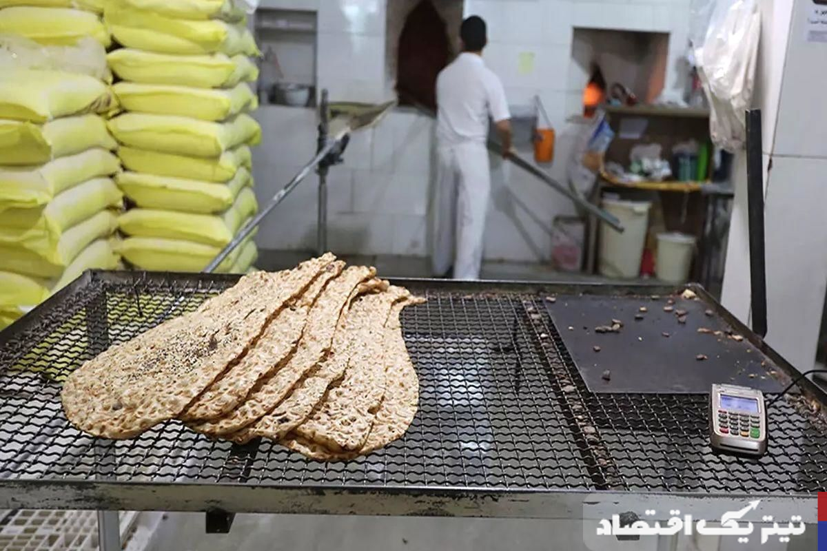 قیمت نان تغییری نکرده است/ فروش اجباری نان کنجدی تخلف است