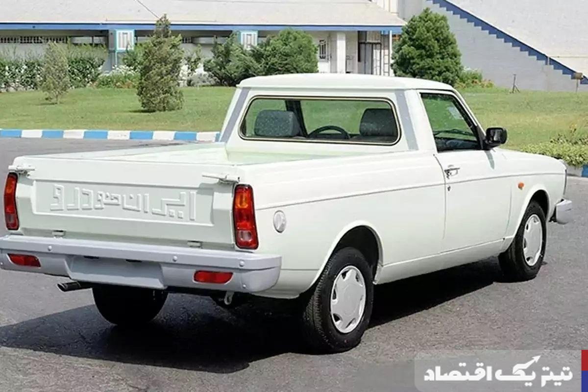 لیست قیمت پیکان وانت کارکرده + جدول خرداد ۱۴۰۴
