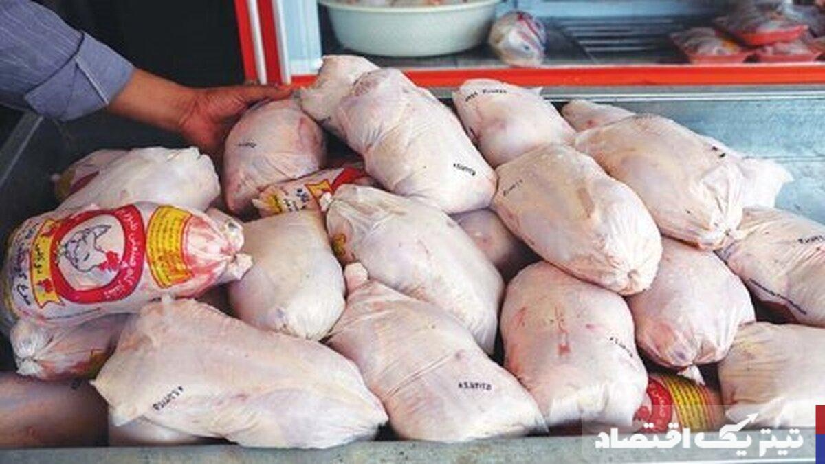 قیمت مرغ امروز ۹ خرداد ۱۴۰۴