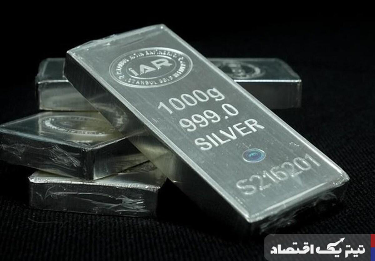 قیمت نقره به بالاترین سطح از سال ۲۰۱۱ رسید