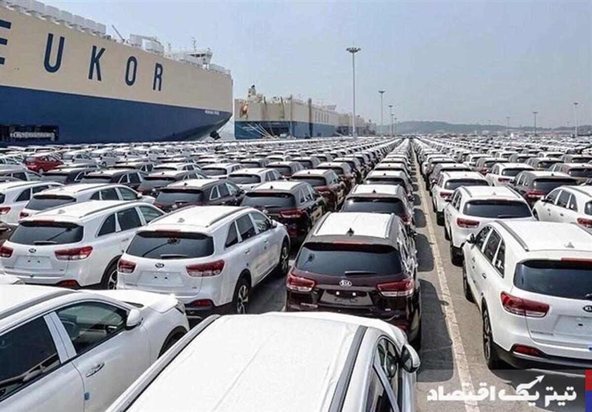 سود بازرگانی واردات خودرو اصلاح شد+جدول