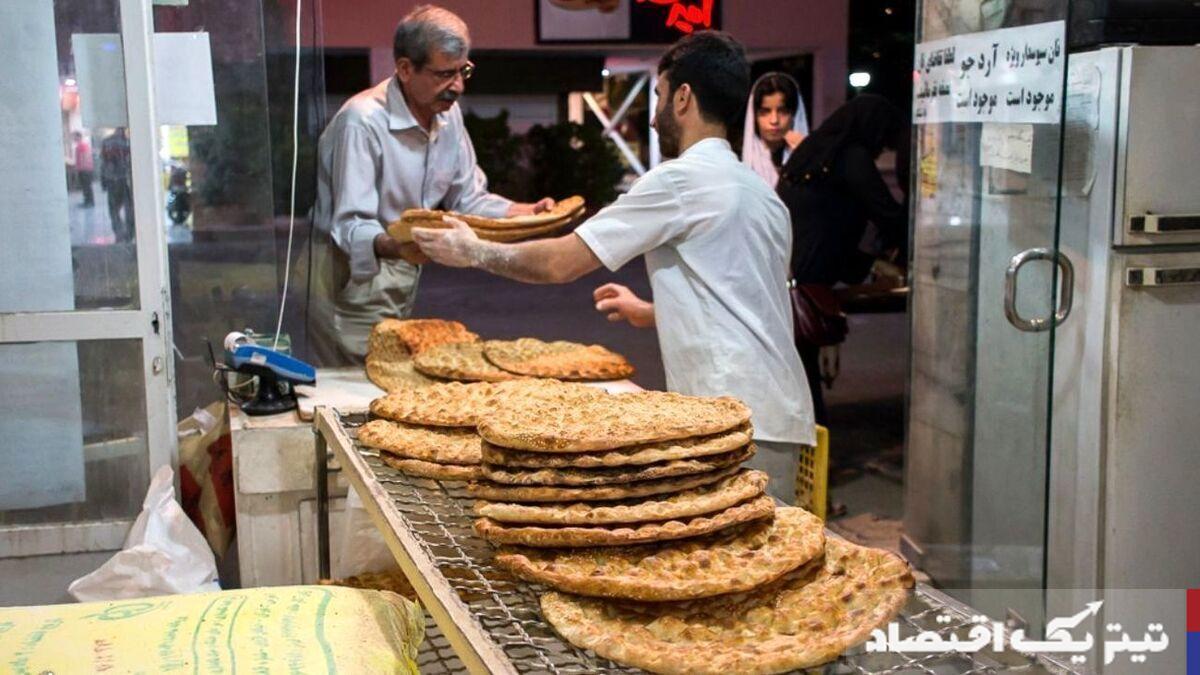 اعلام قیمت انواع نان در شهریور ۱۴۰۴