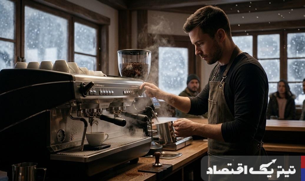 خرید اسپرسوساز و تجهیزات کافی شاپ از دامان