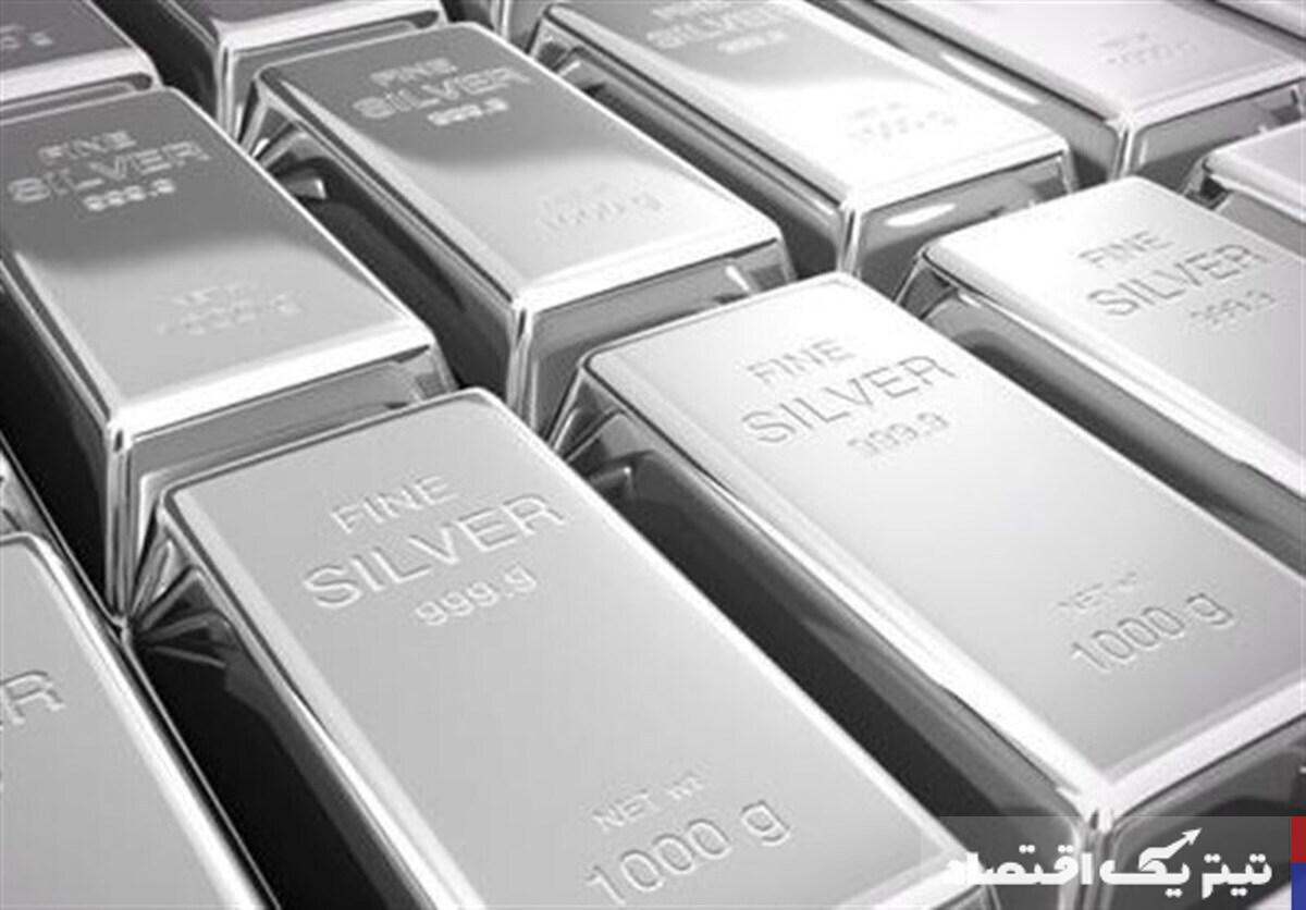 قیمت نقره امروز دوشنبه ۸ تیر ۱۴۰۵